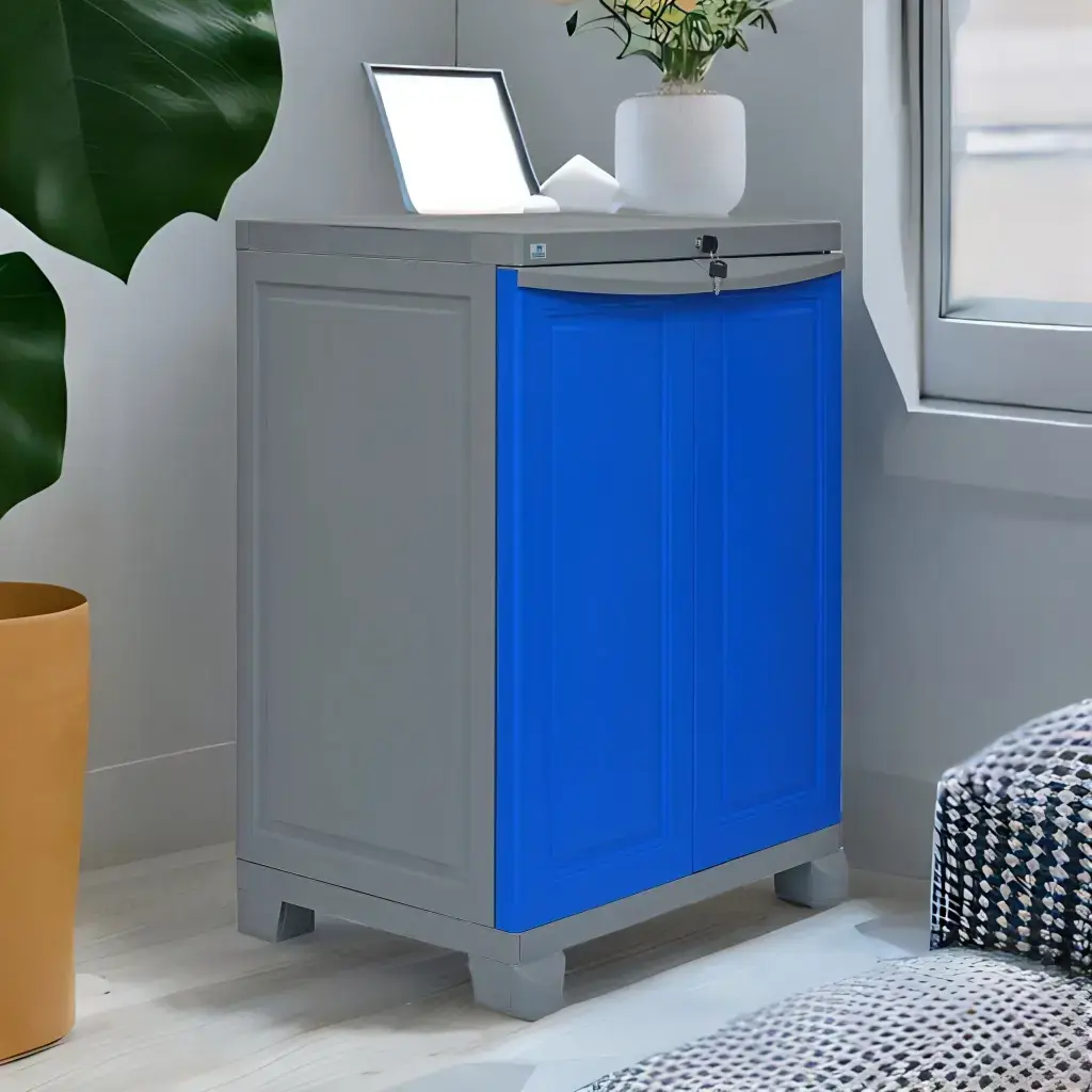 Nilkamal FS1 Storage Cabinet (Brown).webp