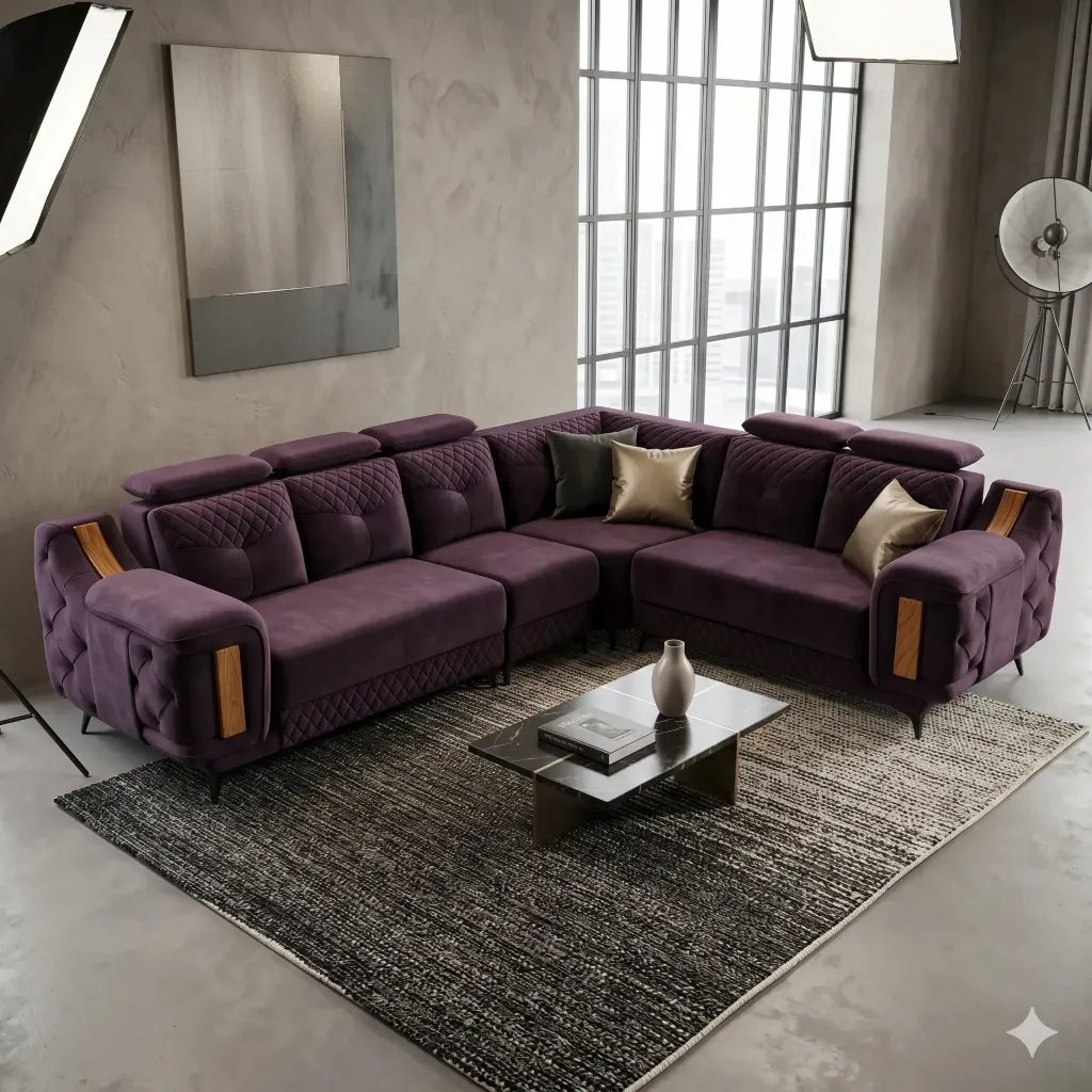 Cairo Corner (Motorised Recliner with Oneside Arm).webp