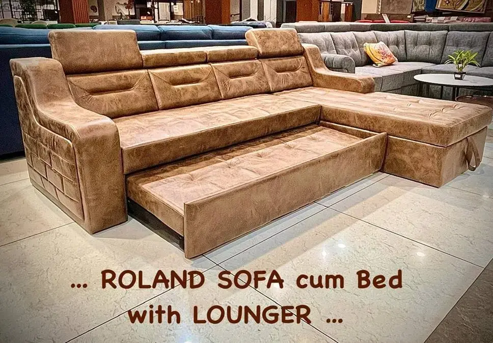 Roland Sofa Cum Bed With Lounger.webp