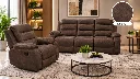 Lisa-907 Brown Reclining Sofa Set.webp