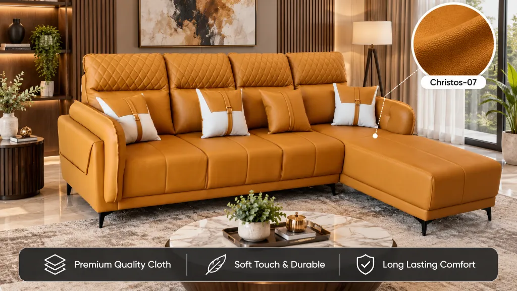 Luxury Camel Sectional Living Room Ad.webp
