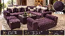 Luxurious Plum Sectional Sofa Showcase.webp