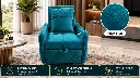 Teal Recliner in a Luxe Living Room.webp