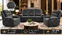Charcoal Reclining Sofa Showroom Elegance.webp