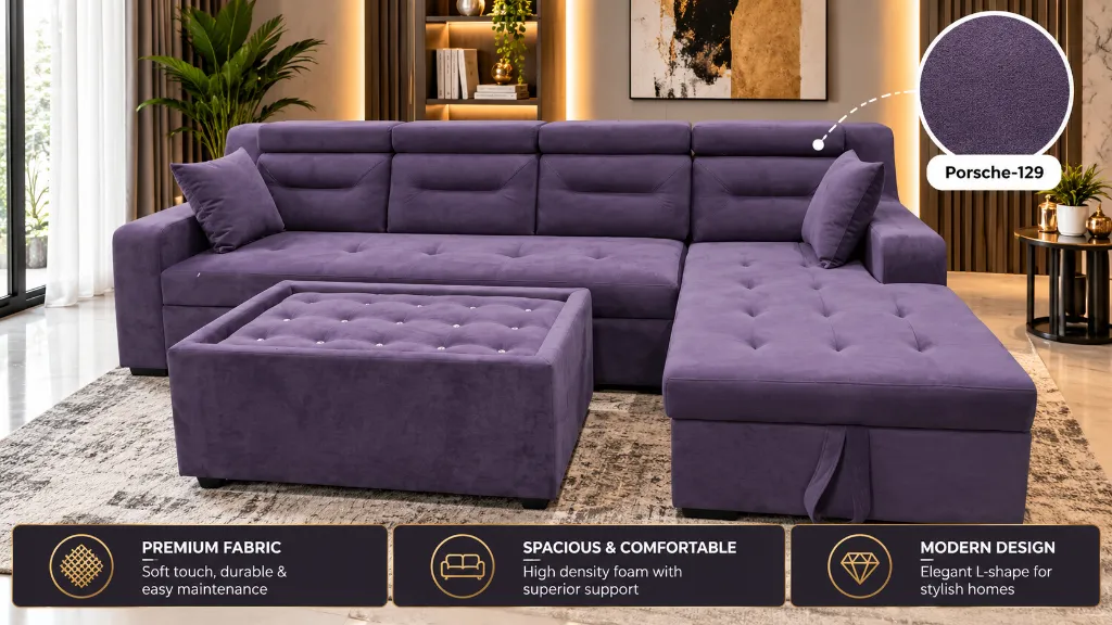 Elegant Purple Sectional Living Room.webp