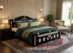 New Wooden Cot – Queen size