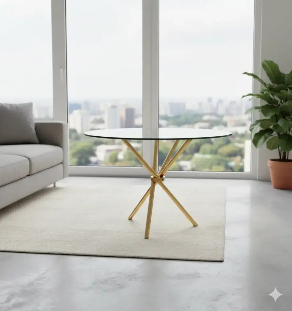 Y-80 Table - Gold