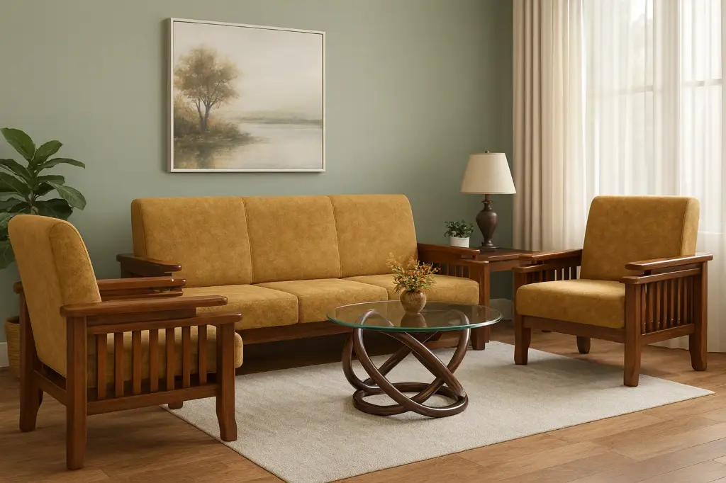 Double Handle Wooden (3+1+1)