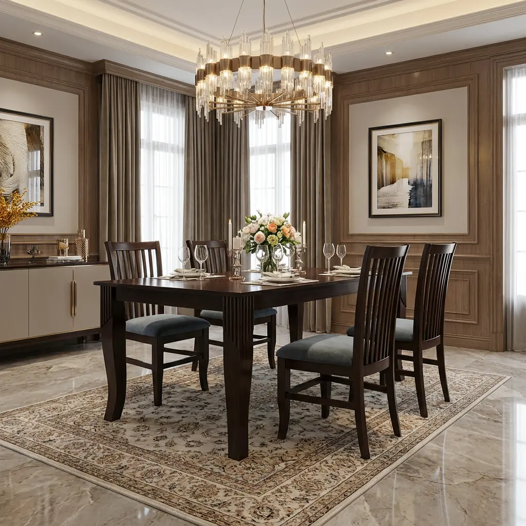 Dining Post (Flora Model, 4-Seater)