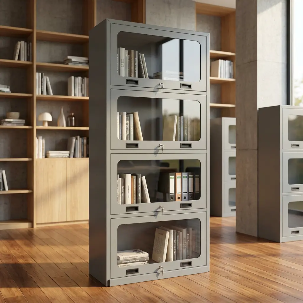 ఐరన్ బుక్‌షెల్వ్స్ (Iron Bookshelves) (4D - 5.6-ft)