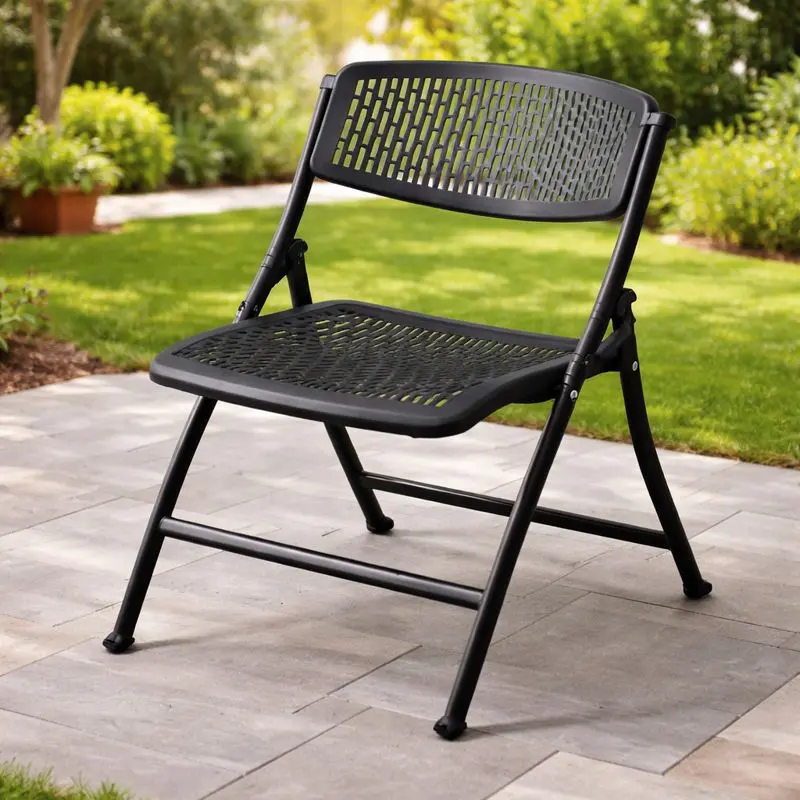 9020 ఫోల్డింగ్ చైర్ (9020 Folding Chair) (బ్లాక్)