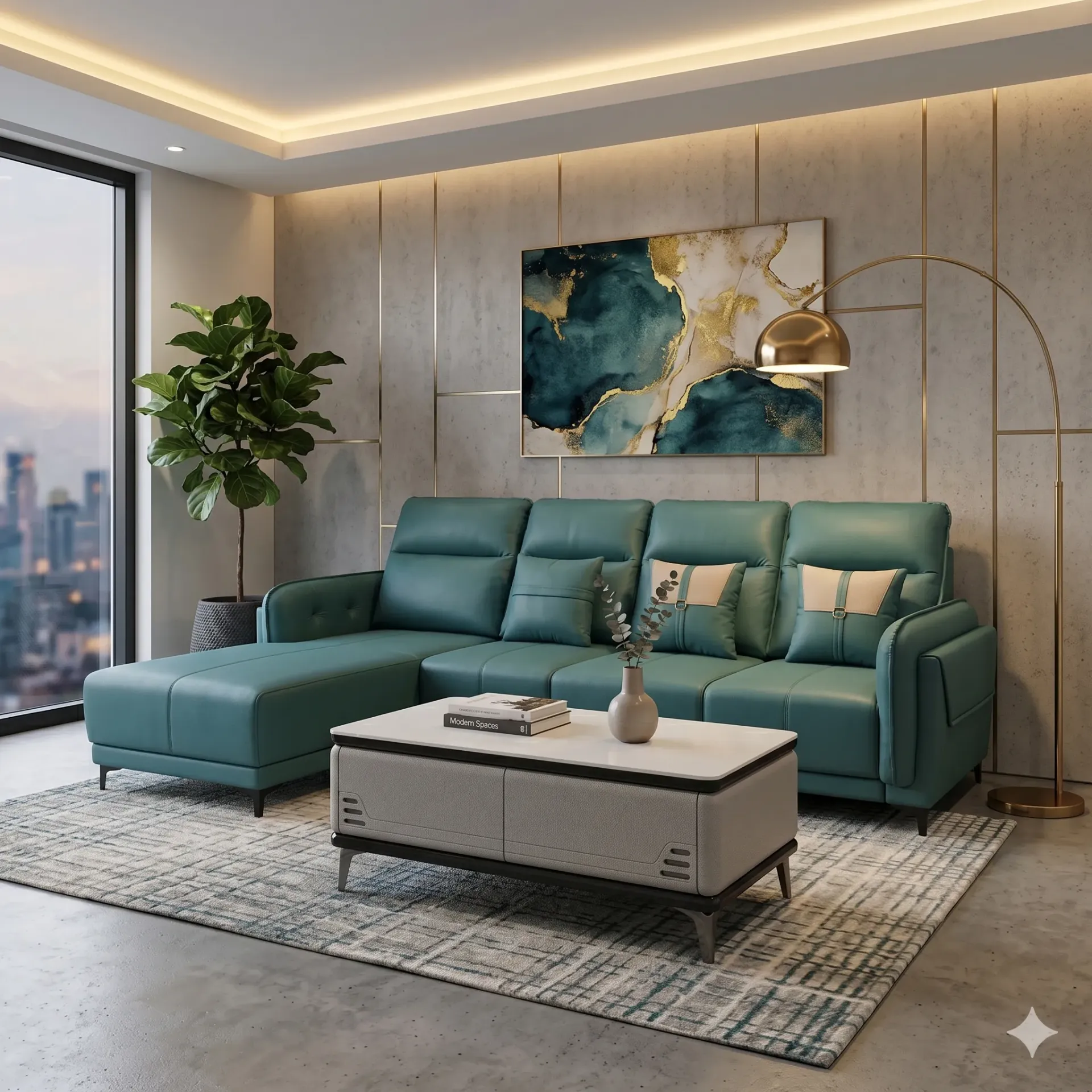 Austin Lounger Sofa Set