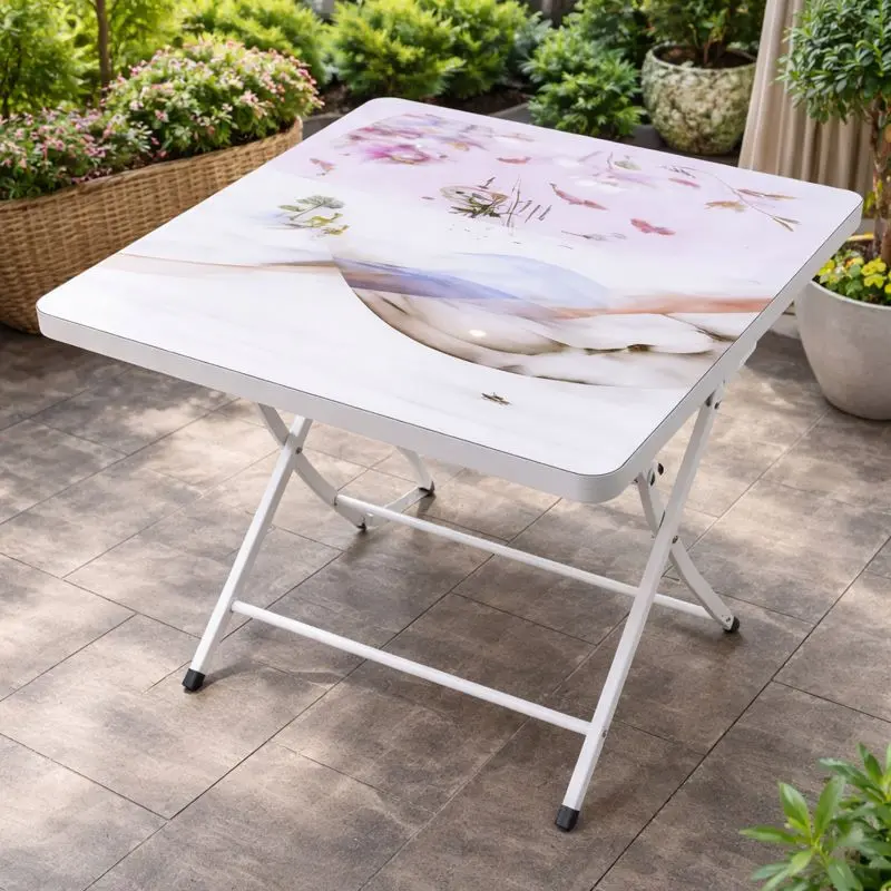 ఫోల్డింగ్ టేబుల్ - 90cm (Folding Table - 90cm) (రెయిన్‌బో)