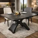 Adjustable Lift Dining Table – 140×80 cm