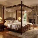 Rosewood Poster Bed