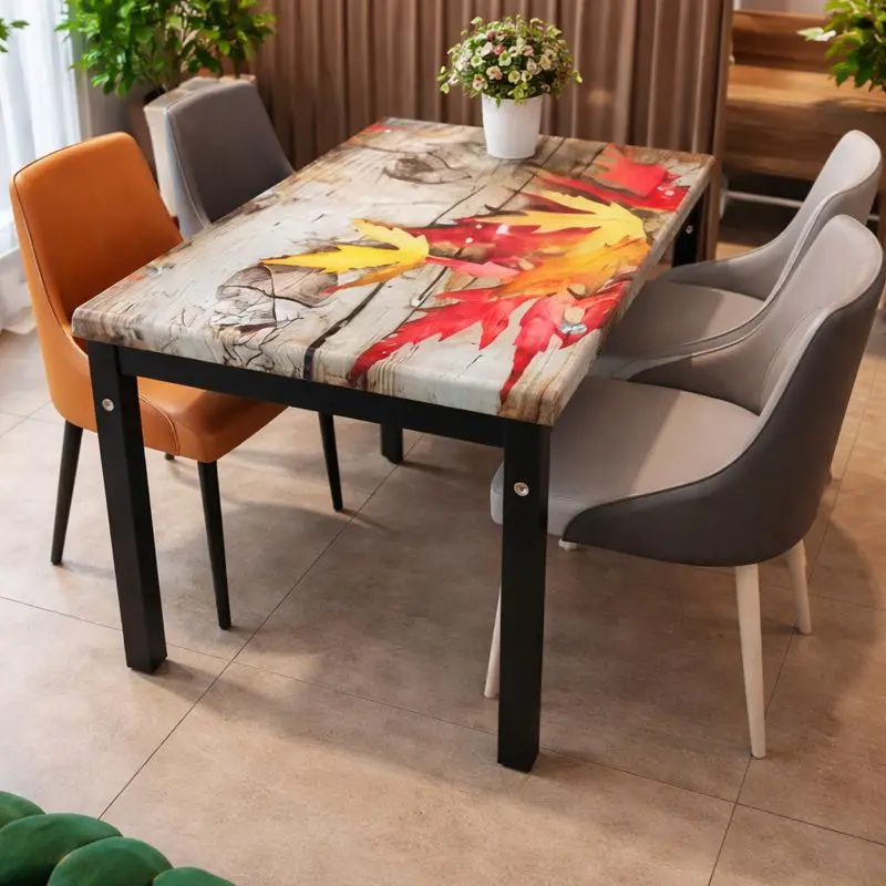 K42 - డైనింగ్ సెట్ (K42 - Dining Set) (K42 ( 120*70 ) వైట్ ఫ్లోరల్)