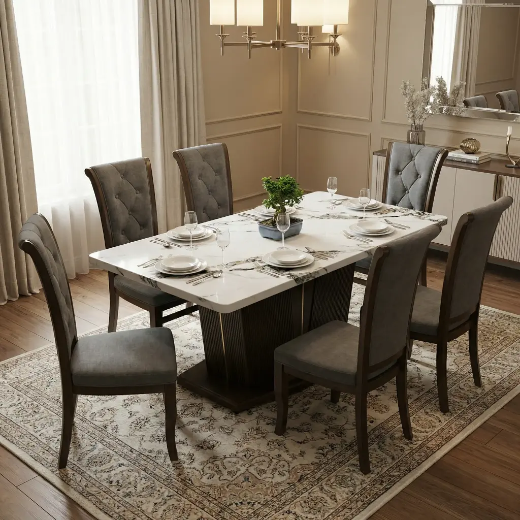 Amador table + Cadman Chair 