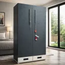 టూ డోర్/టూ డ్రాయర్ వార్డ్‌రోబ్ (Two Door/Two Drawer Wardrobe)
