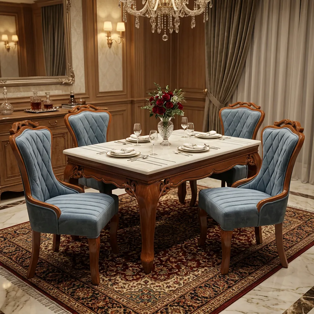లేస్ డైనింగ్ సెట్ (Lace Dining Set) (4-సీటర్)