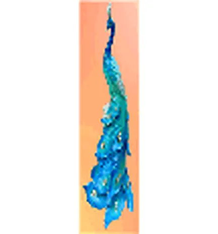 Peacock Showpiece