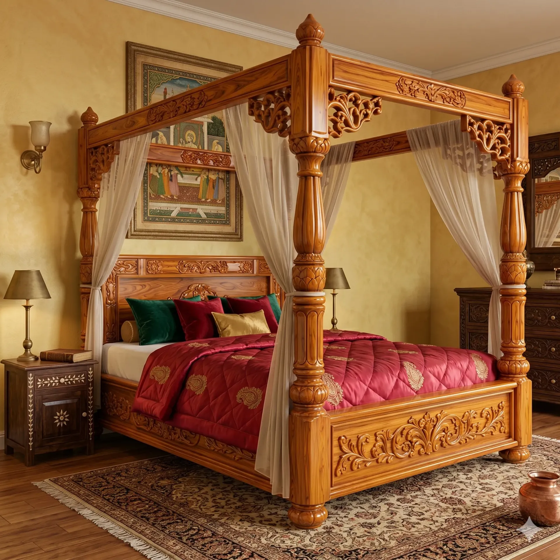 Canopy Poster Cot