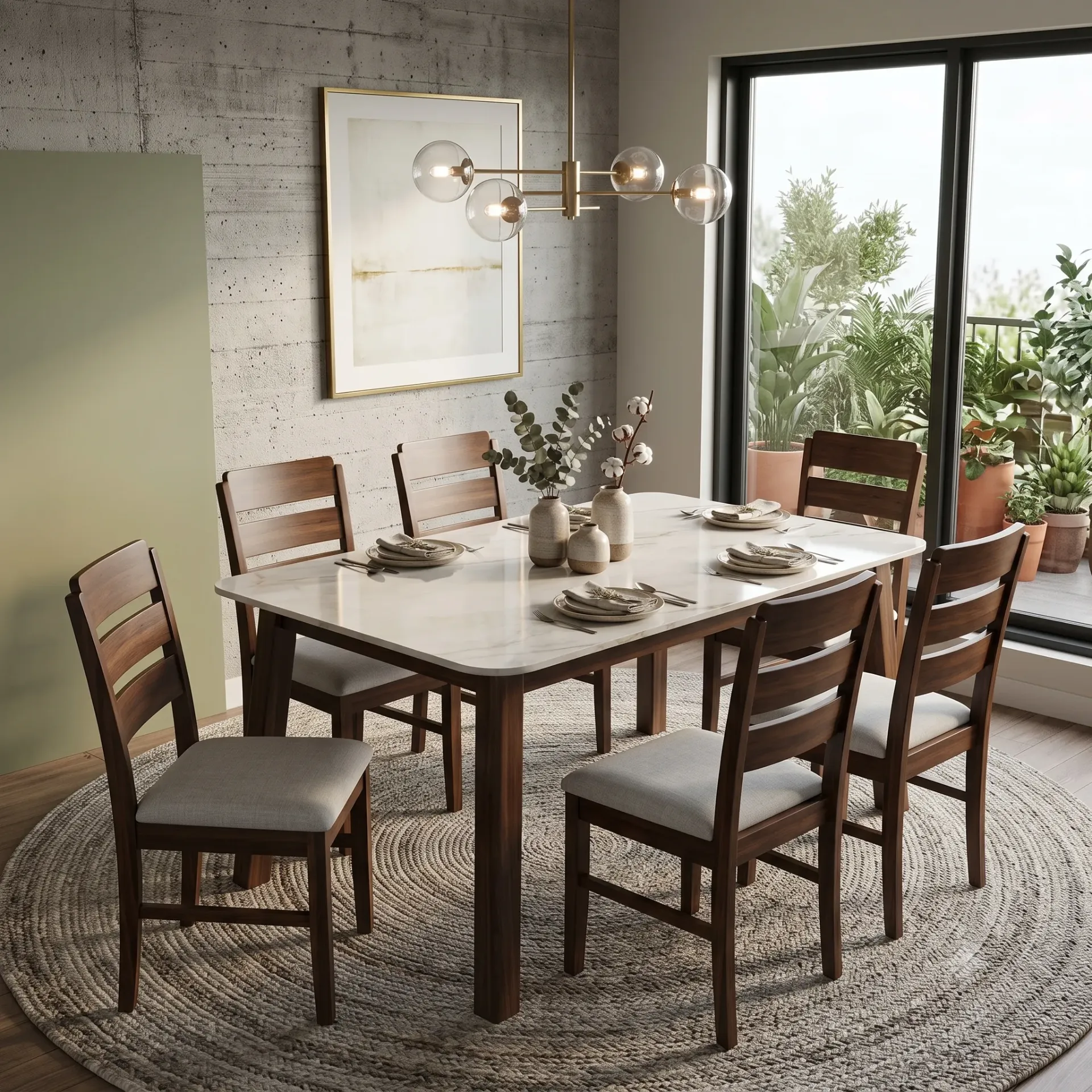 Rugby Table + Giza Chair