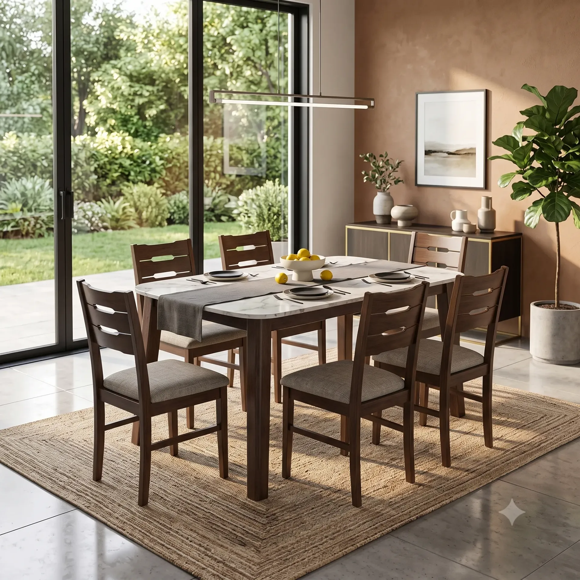 Rugby Table + Cyrus Chair