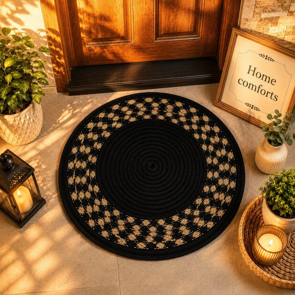 5705 Handmade Jute Glory Round Mat