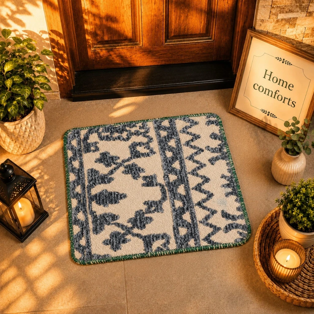 5705 Handmade Tufted Mat