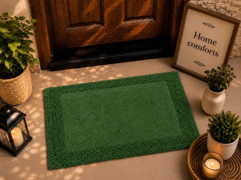 5705 Handmade Bath Reversible Mat
