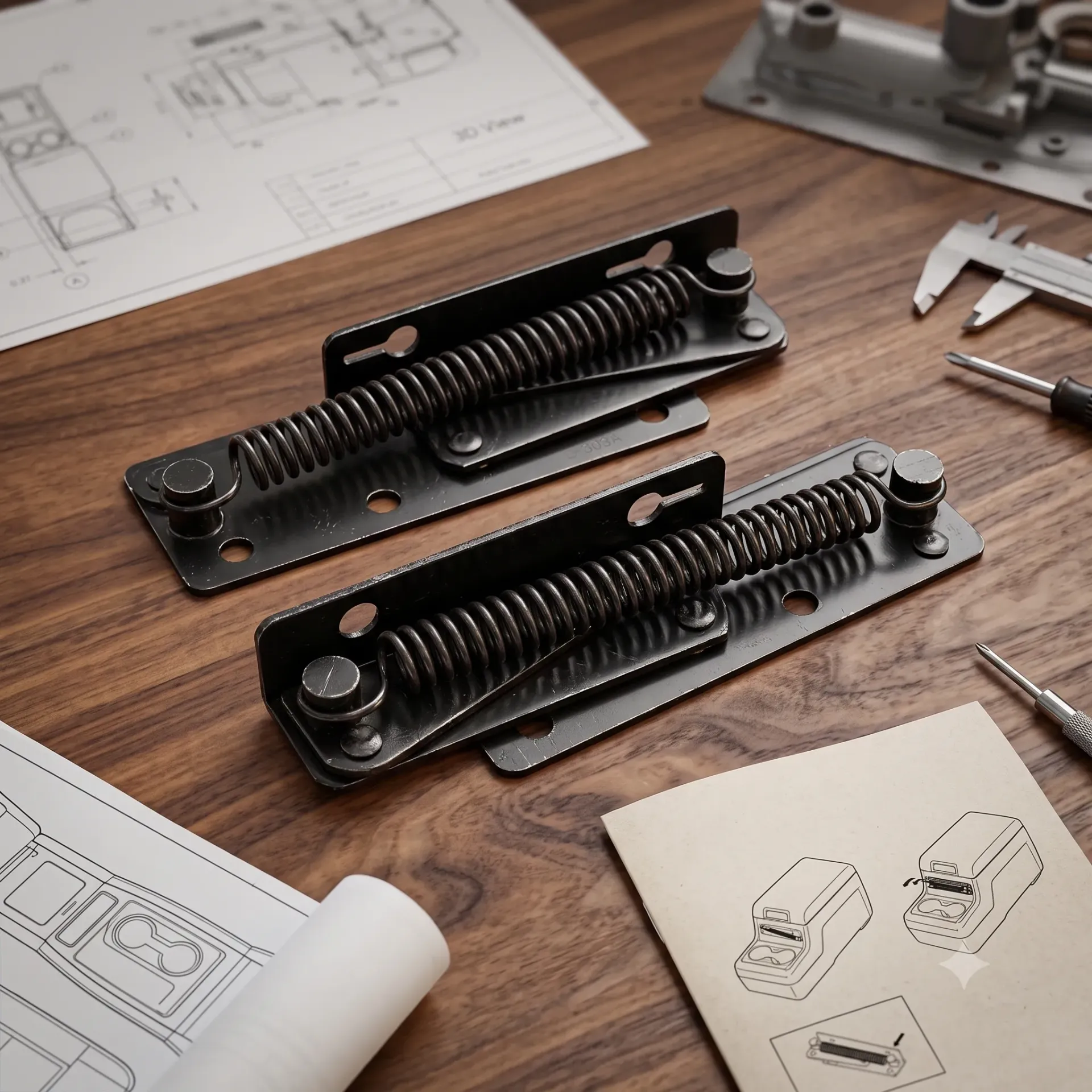 Storage Cupholder Mechanism