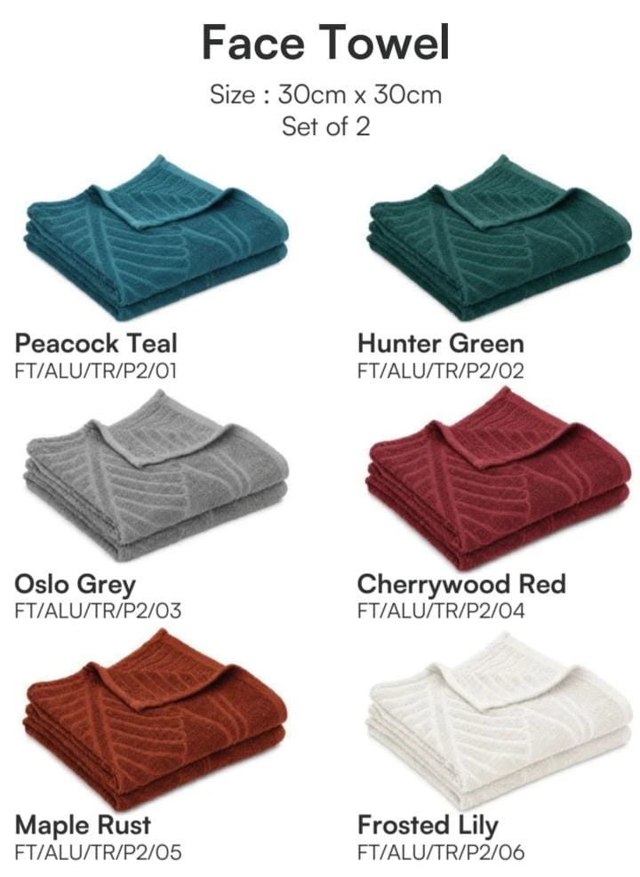 Aloe Fern Face Towel