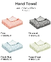 Banana Jacquard Floral Hand Towel