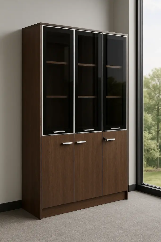 #007 Book Cabinet ( 3 Door )