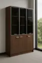 #007 Book Cabinet ( 3 Door )