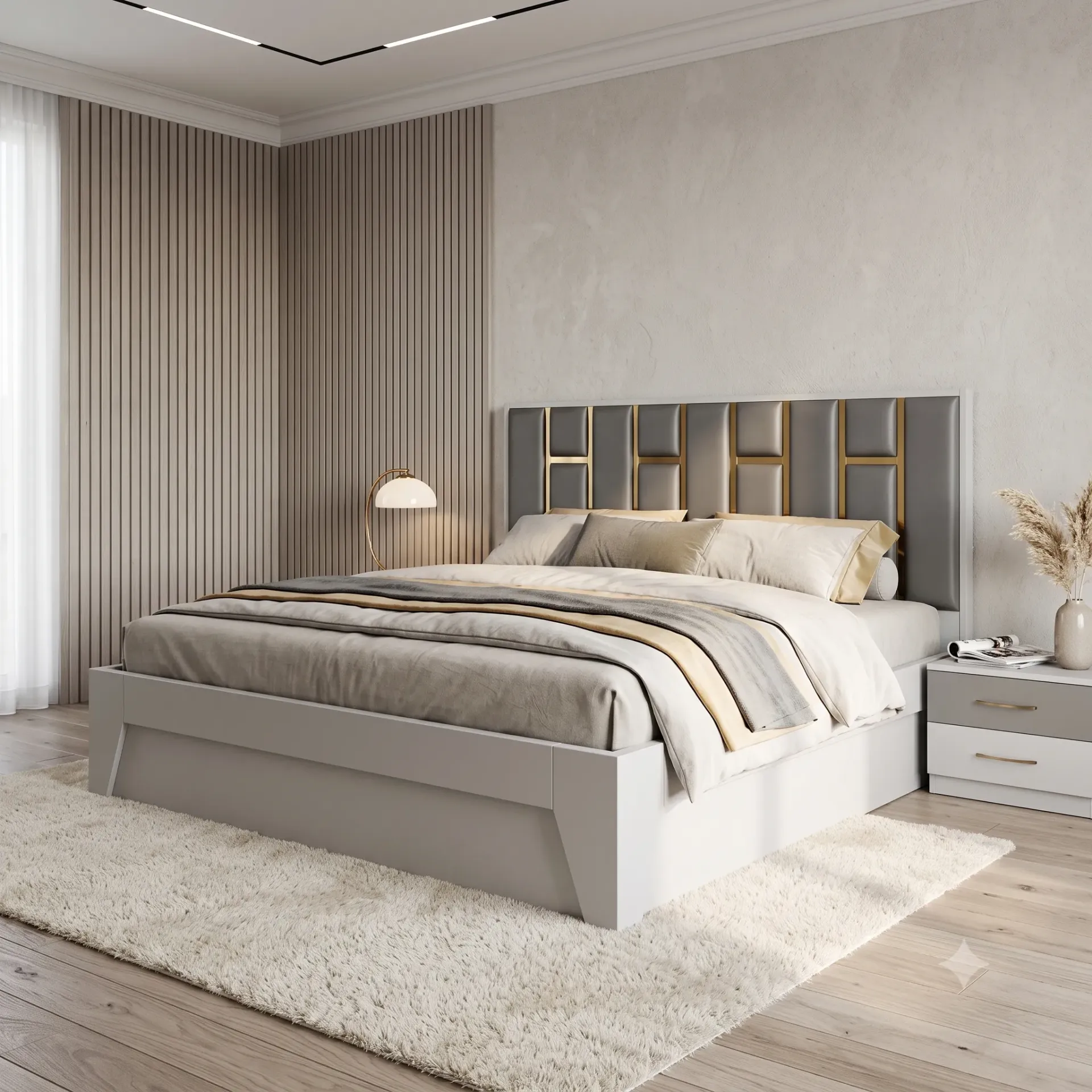 15028 - Bedroom Set (Queen-1.5)
