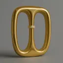 Sofa Buckle Button - Gold
