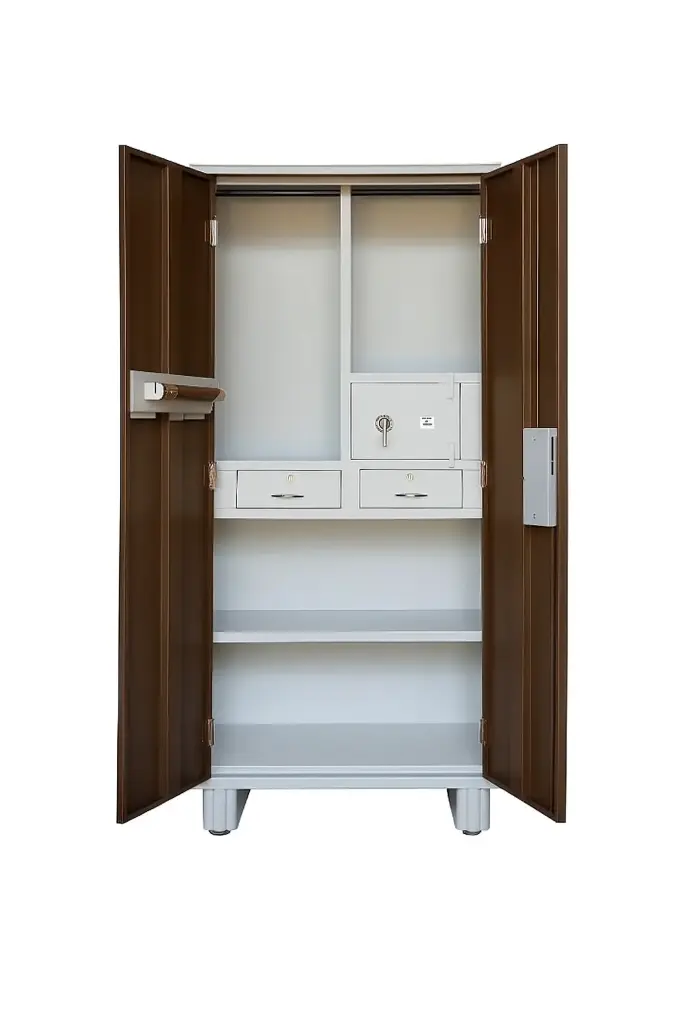 E1-HD-DD Half Dressing - Double Draws (Brown)