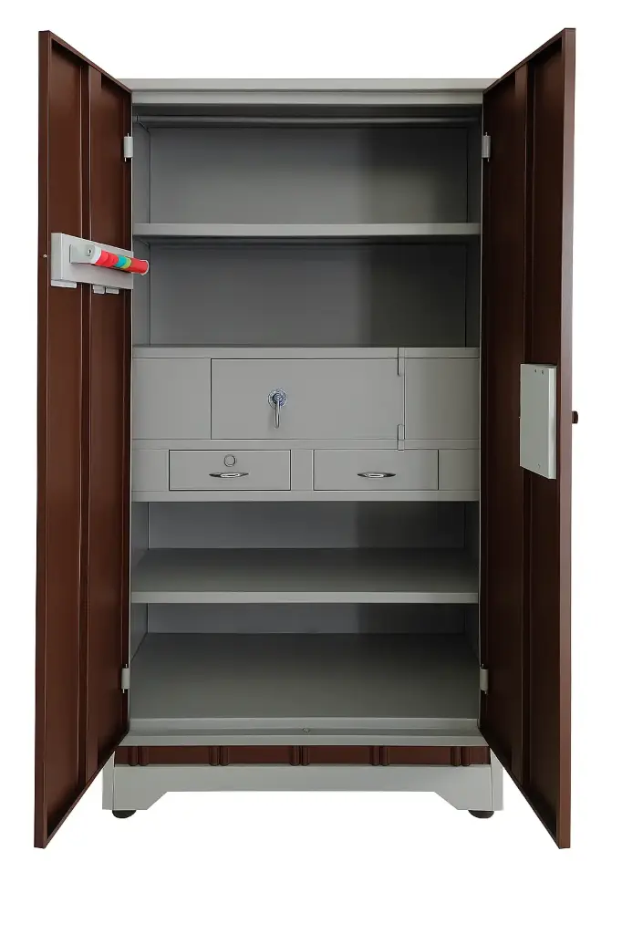  R1-FDDD Full Dressing Double Drawer (Brown)