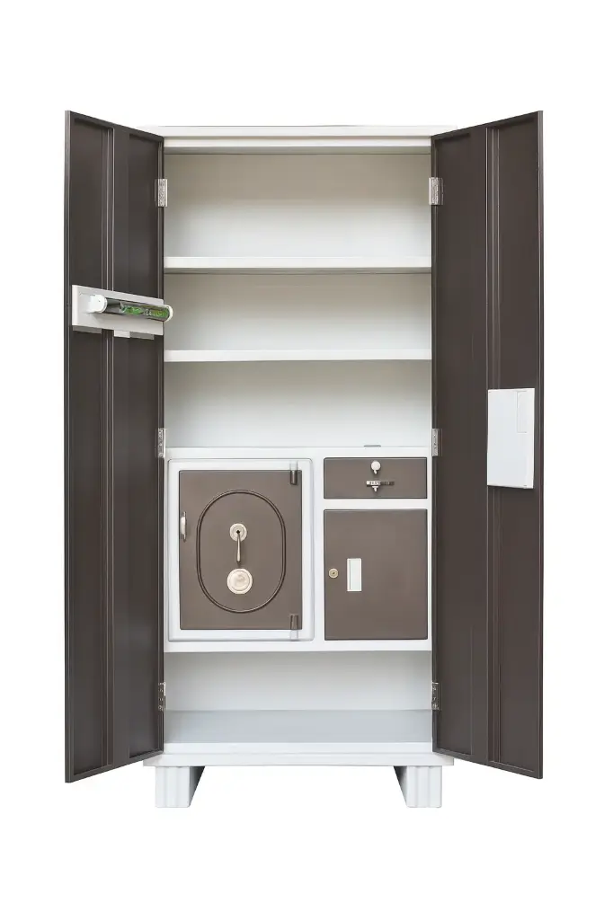 E2-IB Half Dressing With Iron Safe - Box Draws