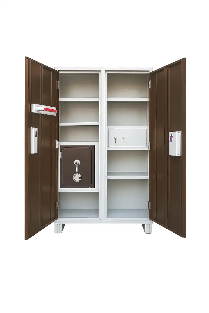 E3-DD-IB Family With Iron Safe (Brown)