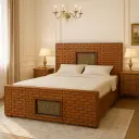 Bricks Valli Wooden Cot