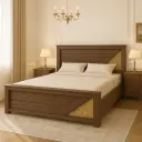 Classic Gold Wooden Cot