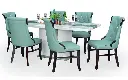 353/YC209 MARBLE DINING TABLE SET