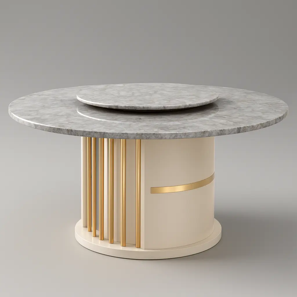 DT - Round Vendo (Plain Wooden)