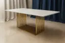 114 – PVD Dining, Center & Corner Table Set