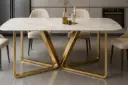 117 – PVD డైనింగ్ టేబుల్ సెట్ (117 – PVD Dining Table Set)