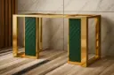 120 – PVD డైనింగ్ & సెంటర్ టేబుల్ సెట్ (120 – PVD Dining & Center Table Set)