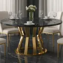 123 – PVD Dining & Corner Table Set