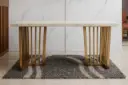 129 – PVD Dining, Center & Corner Table Set